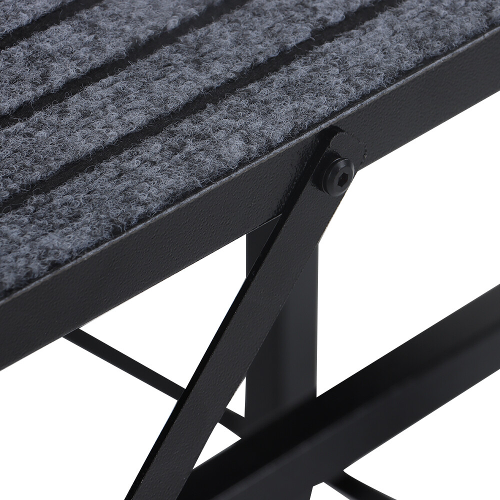For 4 Step RV Steps with 2 Handrails w/Step Mat 660 lbs Load Capacity