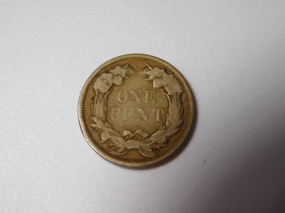 US COINS PENNY 1857 FLYING EAGLE CENT