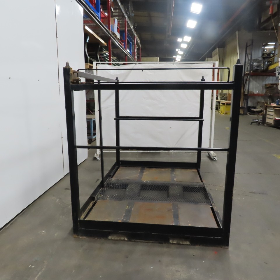 61"x83"x65" Custom Heavy Duty Stackable Material Storage Rack