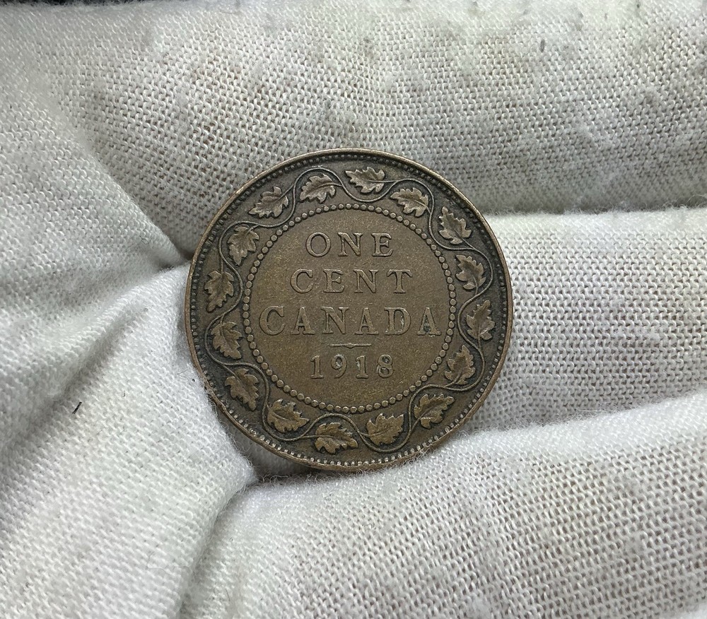 1918 Canada Large Cent N408