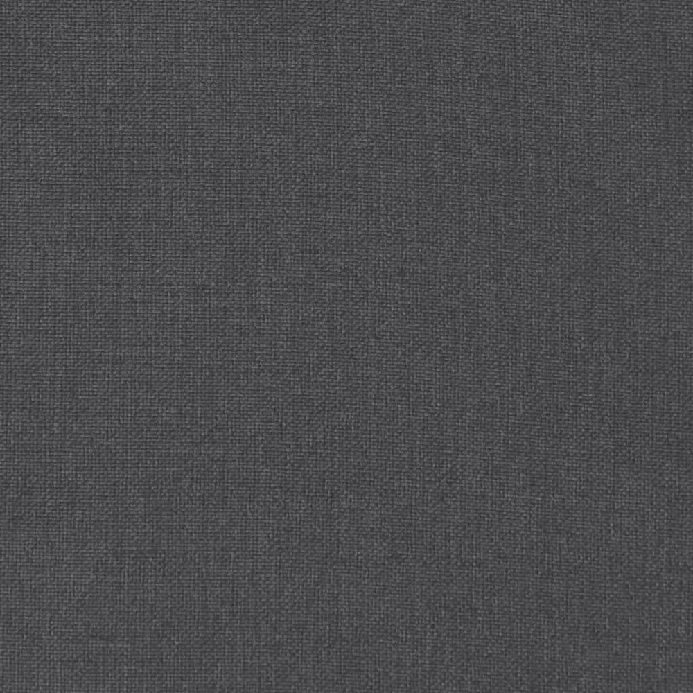 Sun Lounger Cushion Melange Anthracite 100% Polyester Large