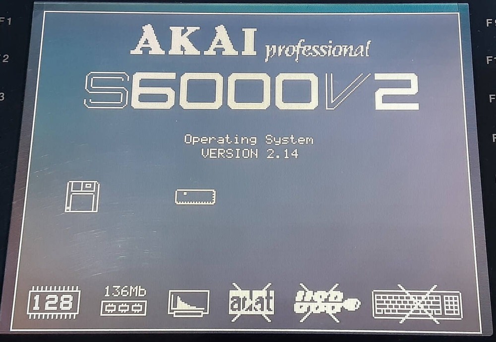 AKAI Display S5000 S6000 Operation Confirmed