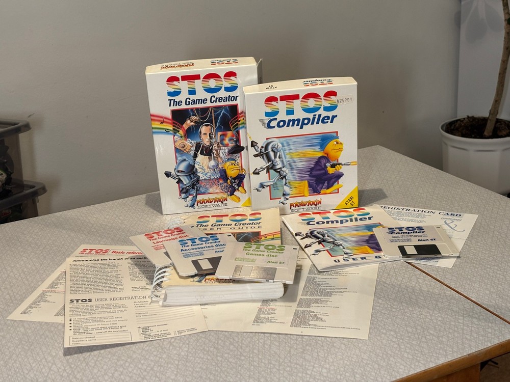 STOS - the Game Creator & STOS Compiler (Mandarin software), Atari ST