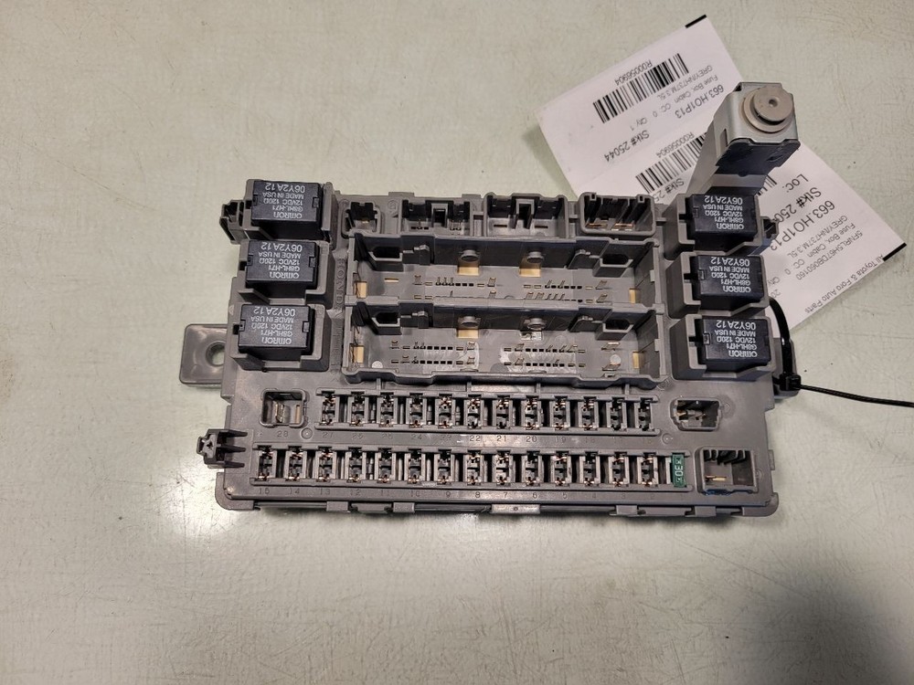 ODYSSEY 2013 Fuse Box Cabin