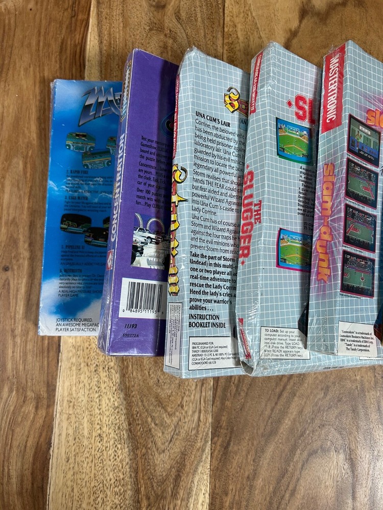 Vtg. Deadstock Commodore Diskette 64/128 Storm Action Arcade Computer Software