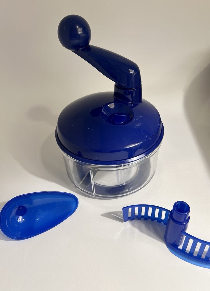 Tupperware Quick Chef Chopper With Whisk Attachment And Funnel