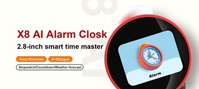 Bluetooth 5.0 WiFi AI Smart Clock Display Speaker Clock Connection