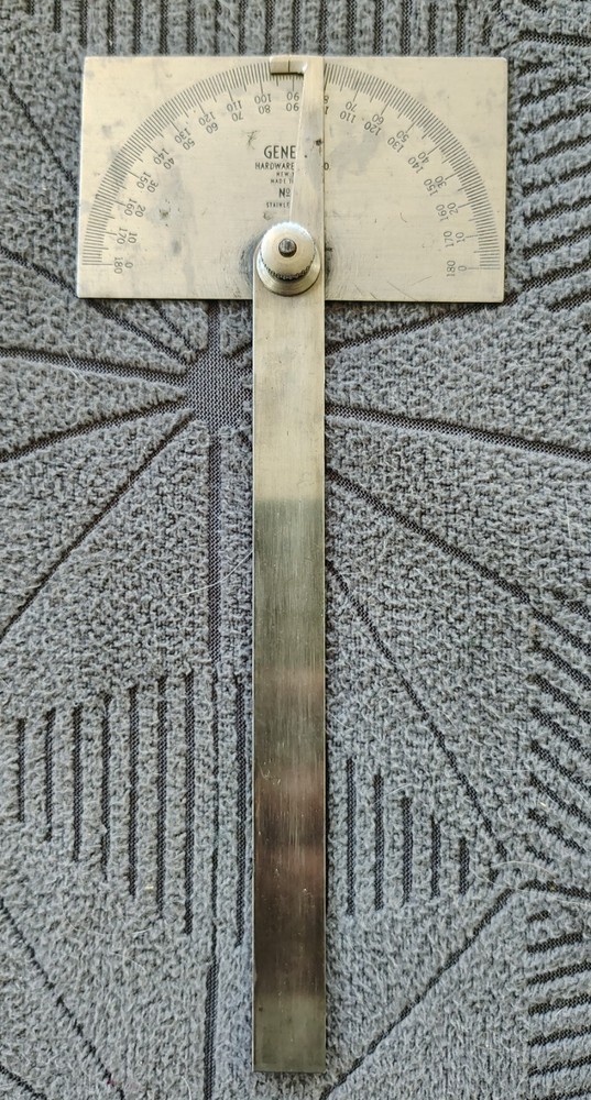 🔨GENERAL NO 17 PROTRACTOR MACHINIST/ TOOLMAKER