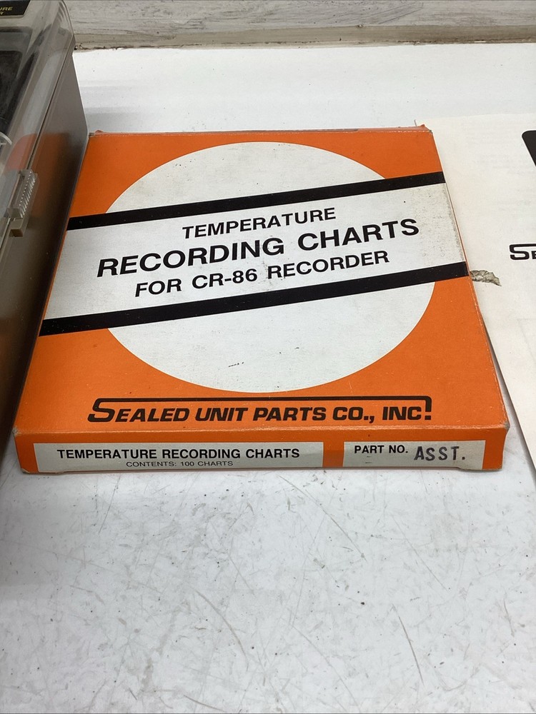 Supco CR-86 Temperature Recorder NIB