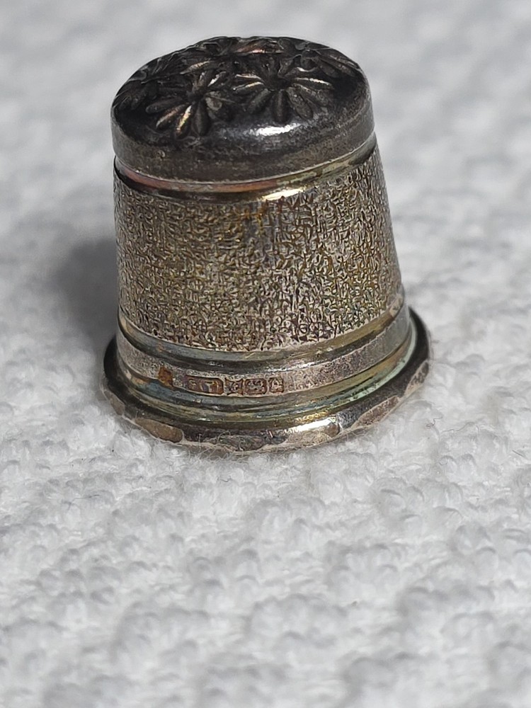 Sterling Silver Zodiac Sagittarius Archer Thimble Hallmarked