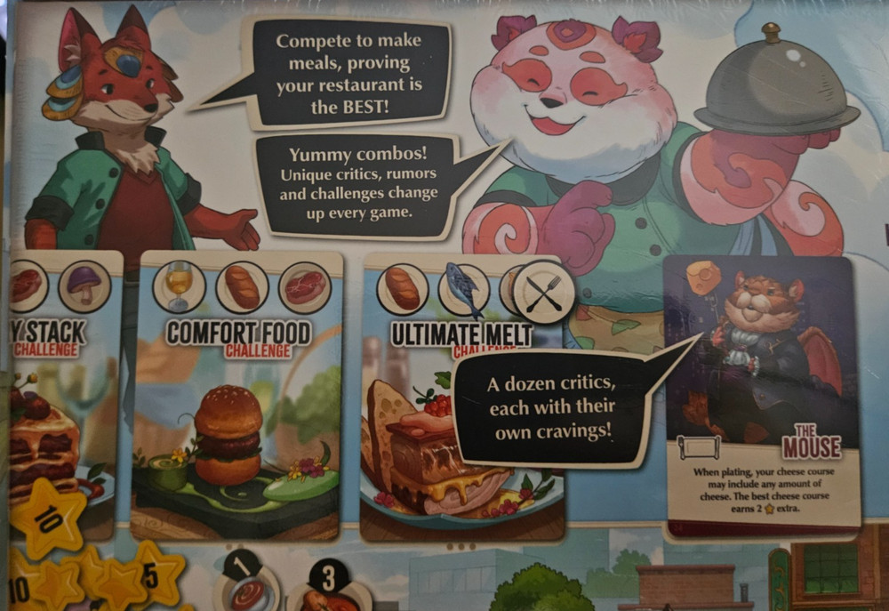 CRITTER KITCHEN THE BOARD GAME. NEW UNOPENED