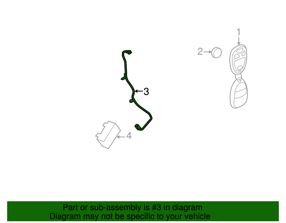 Genuine GM Antenna 25877325