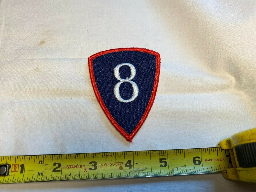 8th Personnel Command Embroidered Military Patch