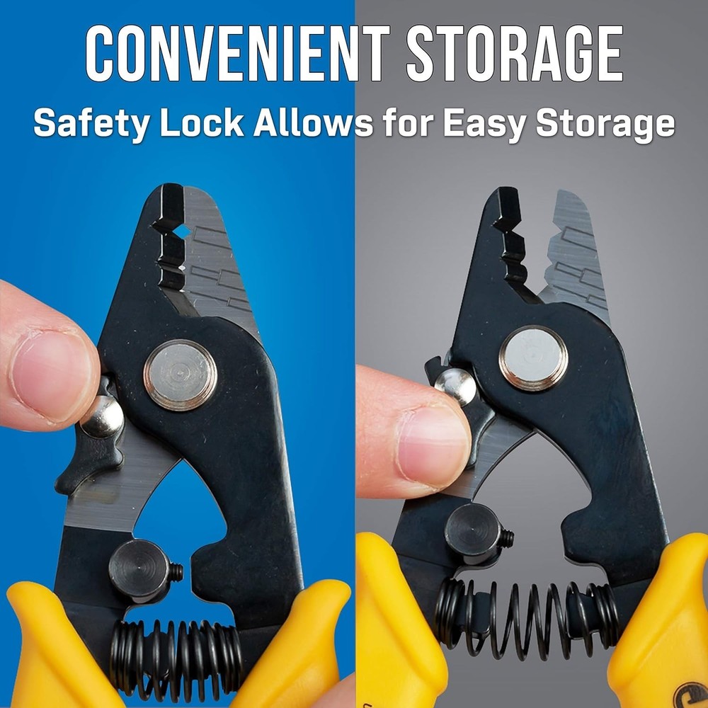 Fiber Optic Stripper Multi-Function Tool for Jacket Buffer Coating 3 Hole