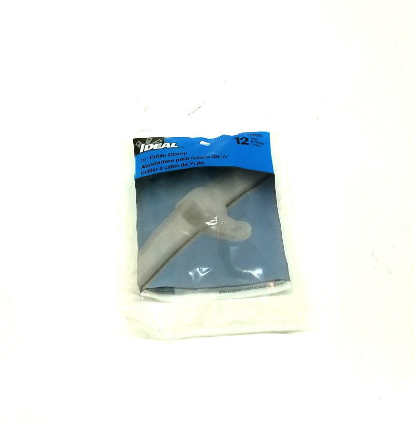 Ideal 772832L 1/2" Cable Clamp 12 Pack