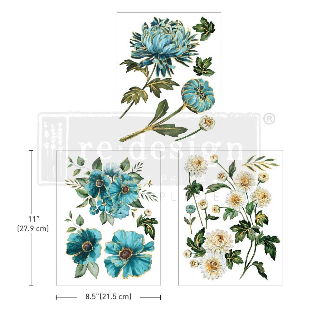 ReDesign with Prima Transfer - Gilded Floral