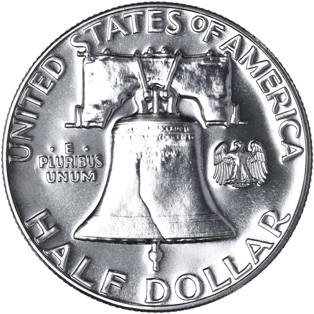 1962 (P) Franklin Half Dollar Gem Proof 90% Silver