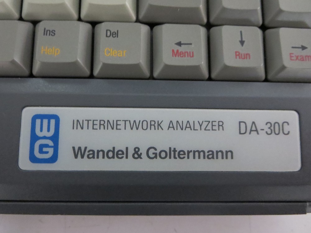 WANDEL & GOLTERMAN DA-30C INTERNETWORK ANALYZER WITH WINDOWS 95