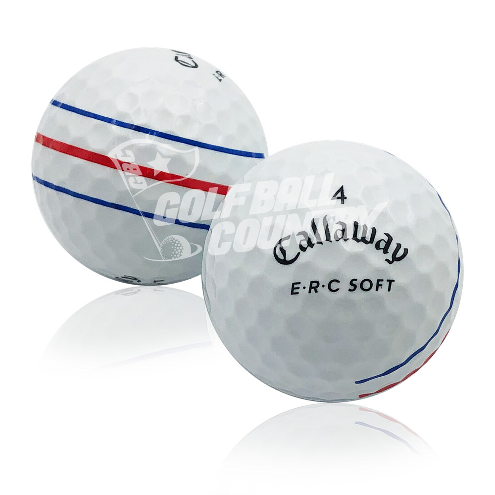 Callaway ERC Soft Triple Track AAA (3A) Used Golf Balls - 100 Pack