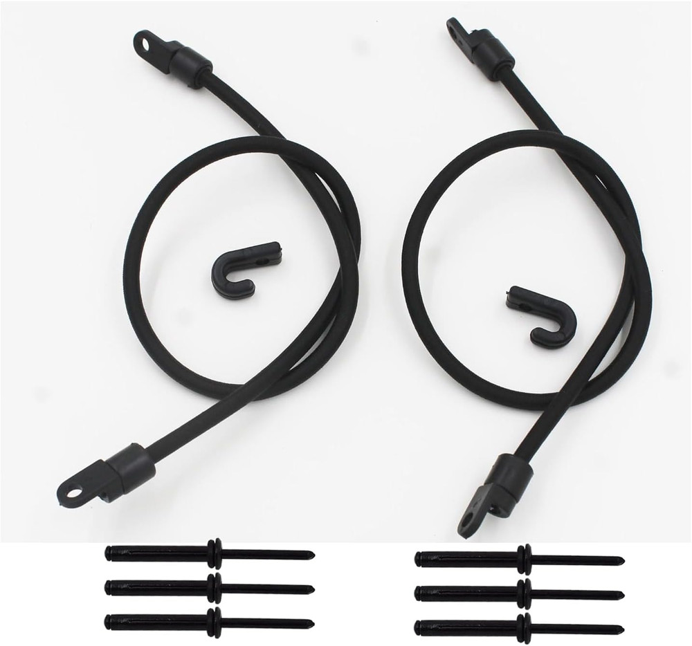 Kayak Paddle Keeper Bungee Holder Kit - Secure Your Paddle Easily