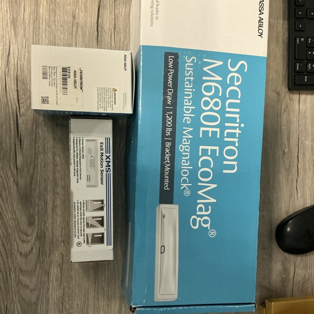 Securitron M680E EcoMag Electromagnetic Lock 1200 lbs Holding Force