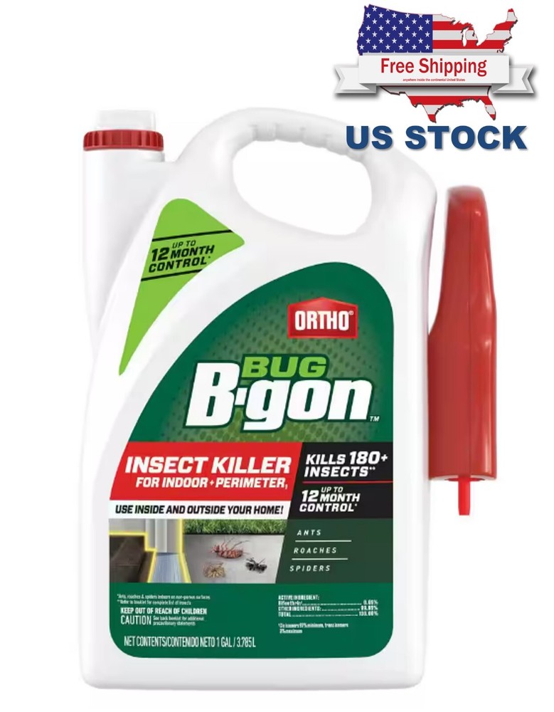 Bug B-gon 1 gal. Insect Killer for Indoor plus Perimeter1 with Trigger Sprayer