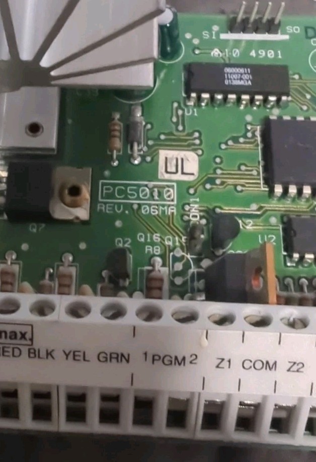 DSC PC5010 (REV 06) Alarm Control Panel PowerSeries Board - Great Condition