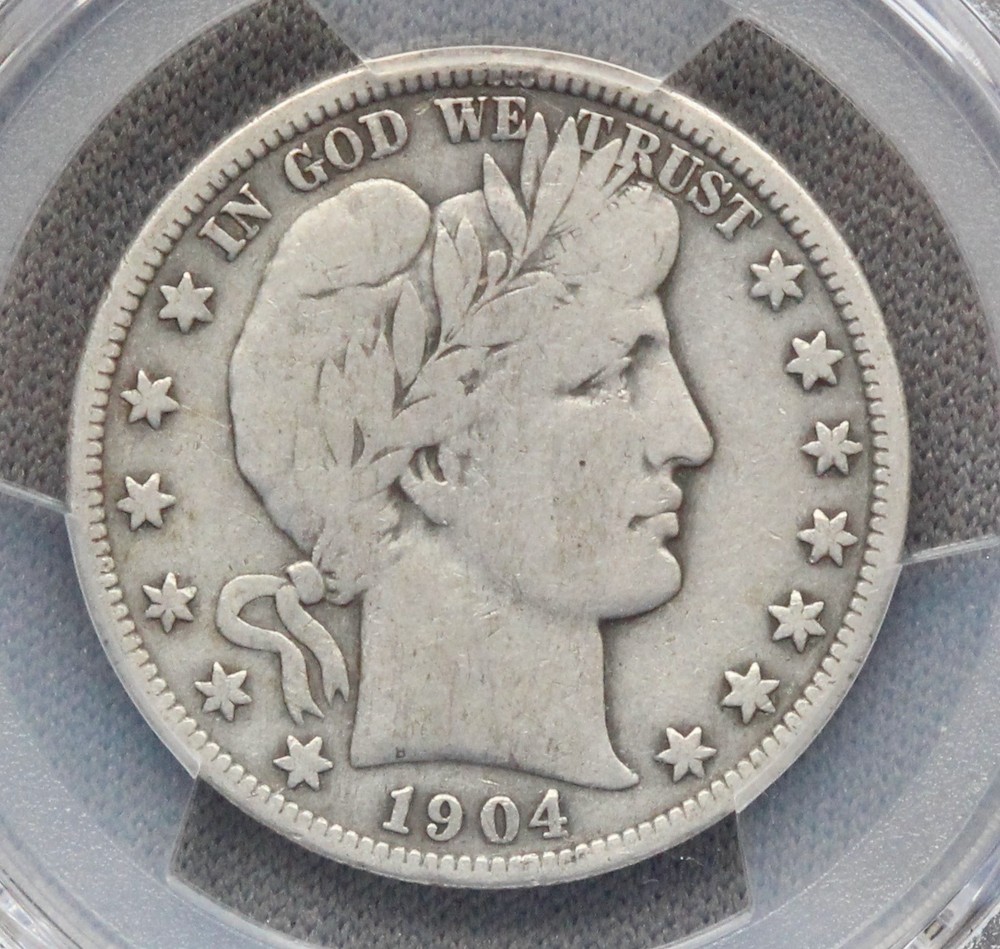 1904 S Barber Half Dollar - BHA139