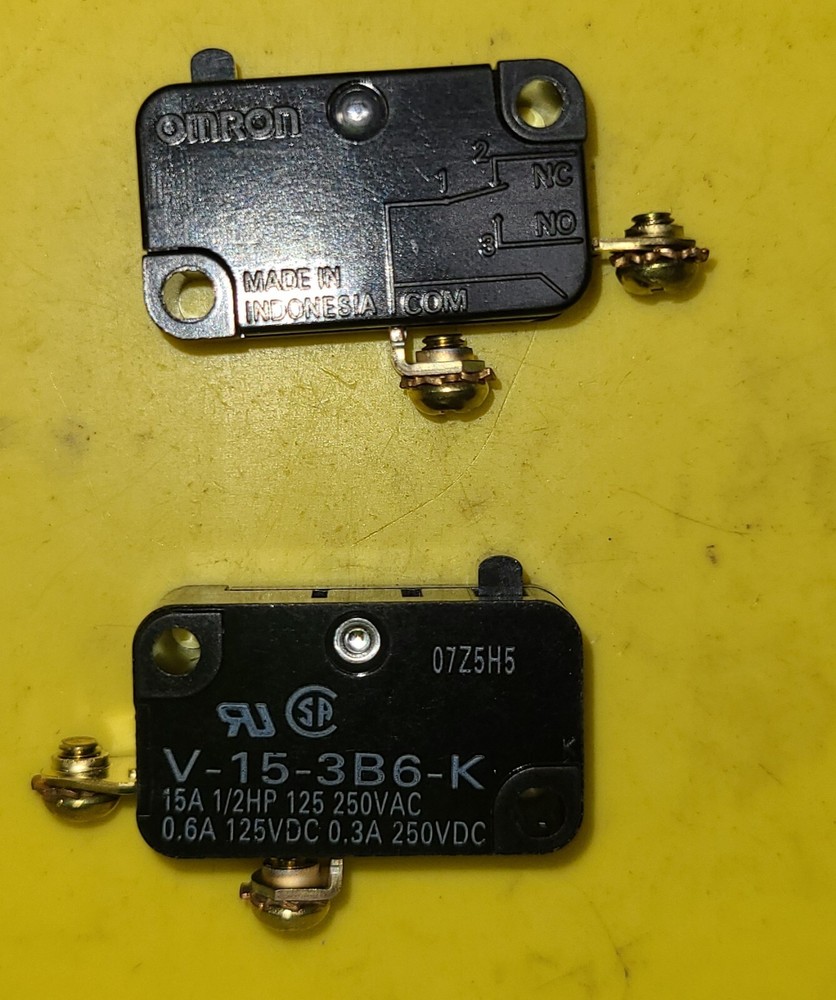 OEM Crown 089362 89362 Switch - Microswitch (Omron V-15-3B6-K)