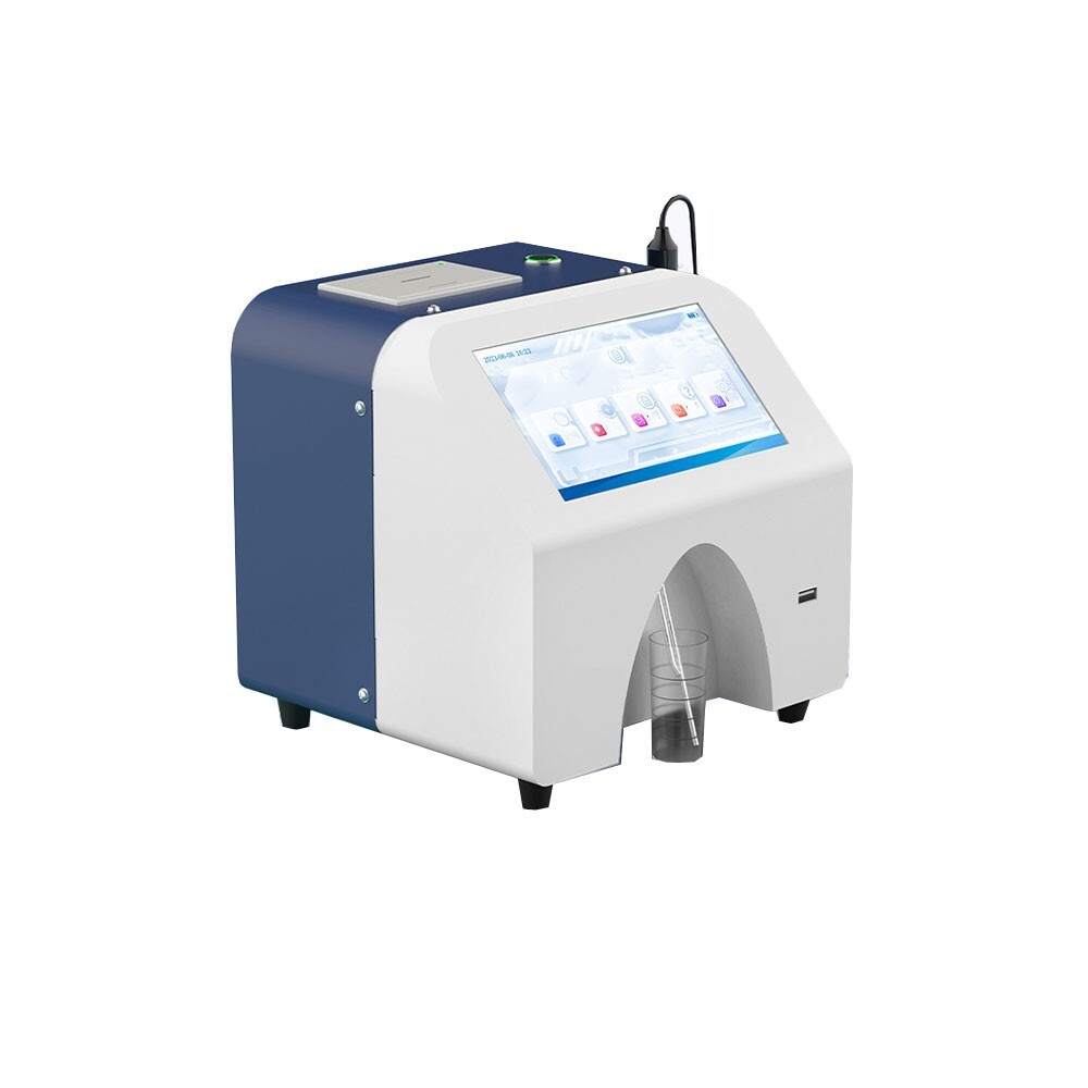 Milk Analyzer Machine with 7-inch Touch Screen Thermal Printer Single Pump