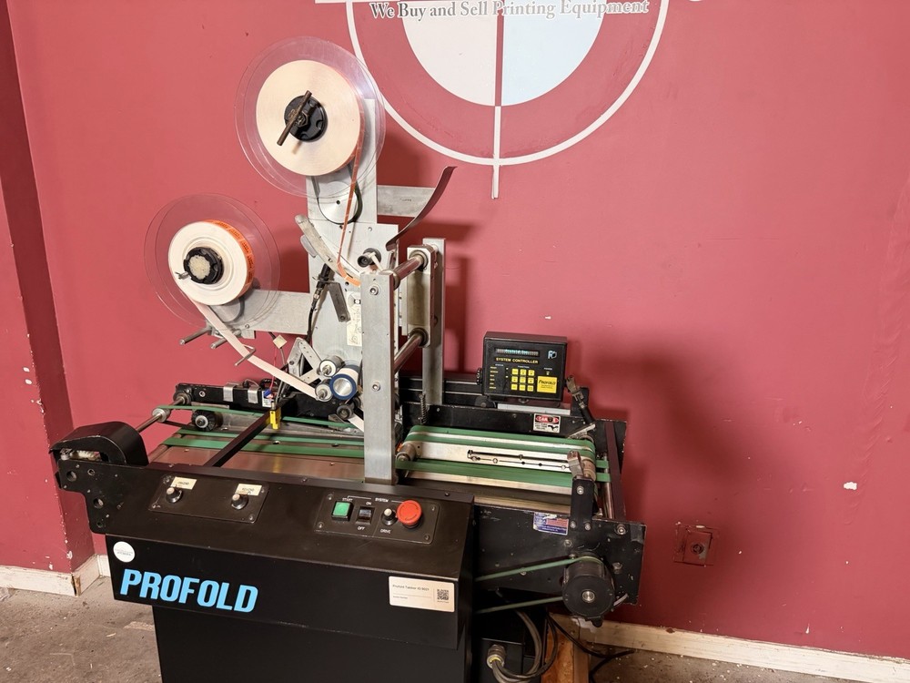 Profold Tabbing Machine !Video!