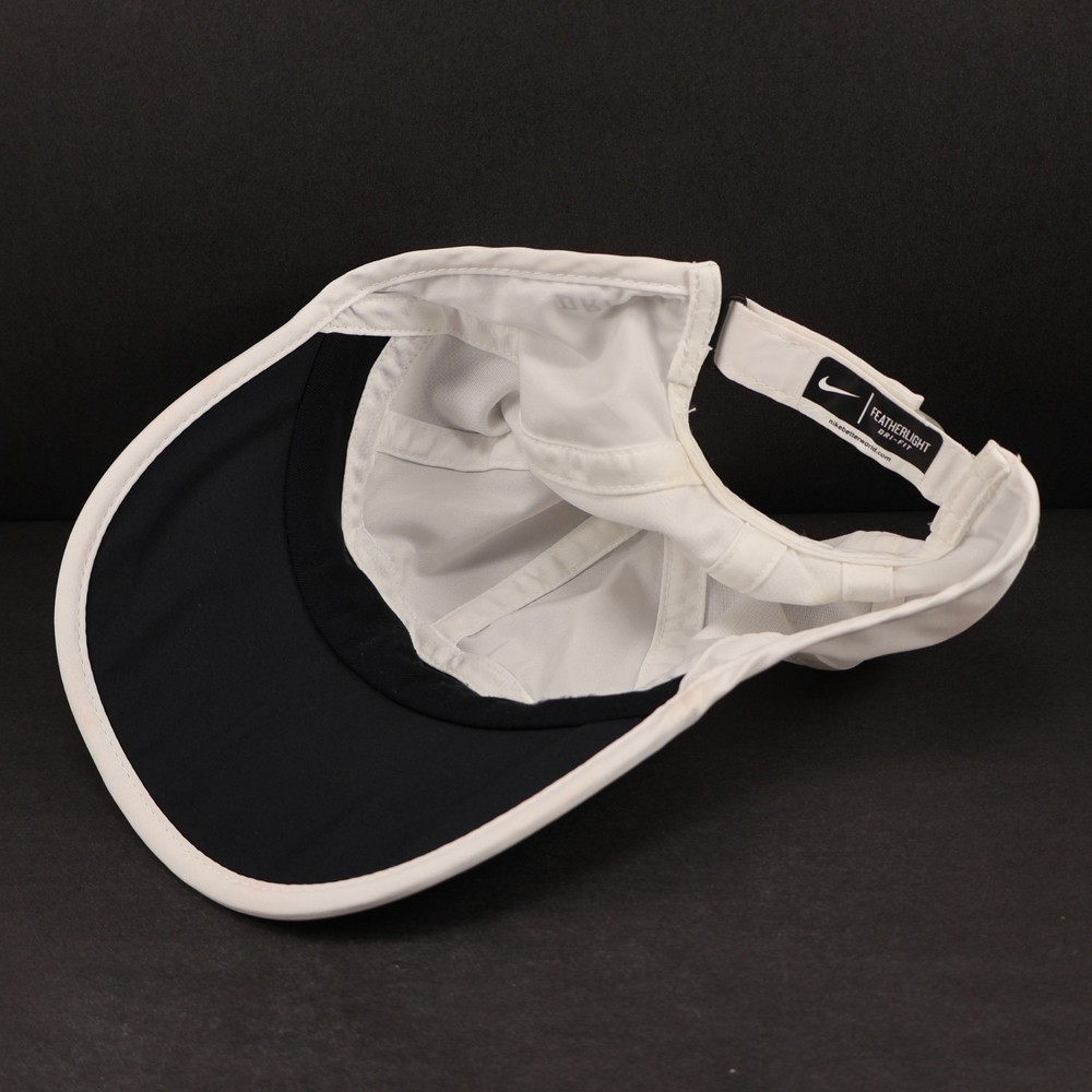 Nike Featherlight Dri-Fit 7 Panel Hat Running, Tennis, Adjustable, White *READ*