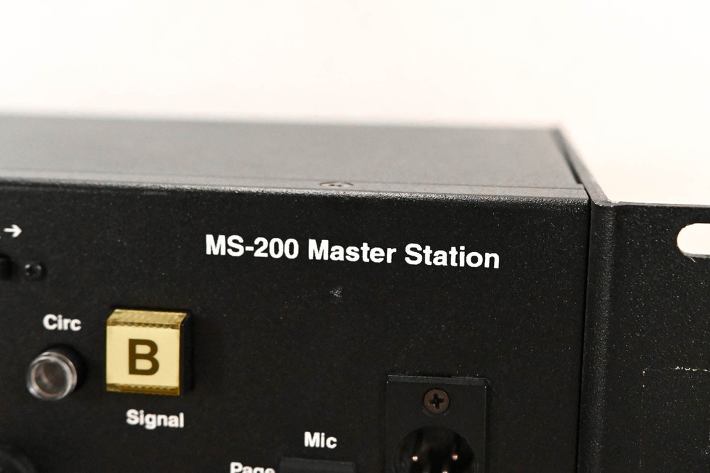 Production Intercom MS-200 2-Channel Master Station (NO POWER SUPPLY) CG01CSV
