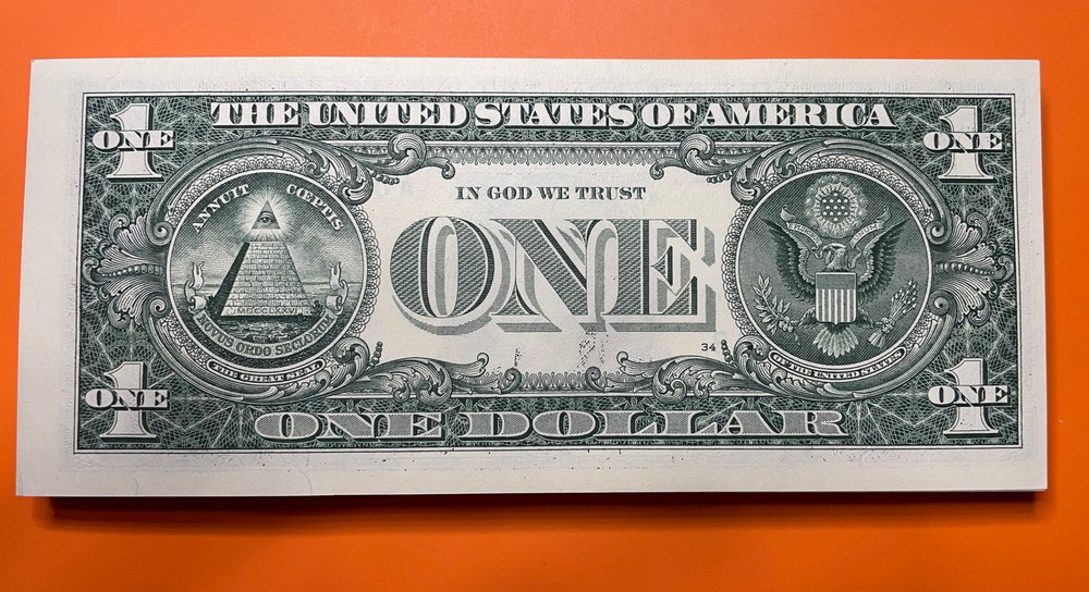 WOW $1 2017-A 1 A-B. BLOCK (Fw) (BOSTON “A”) UNC CONDITION