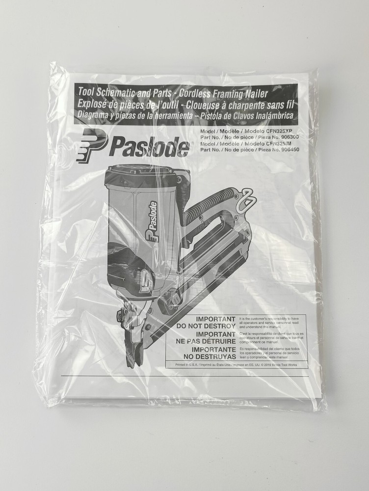 Paslode CAMO Edition IM325XP Cordless Impulse XP Framing Nailer TOOL + CASE ONLY