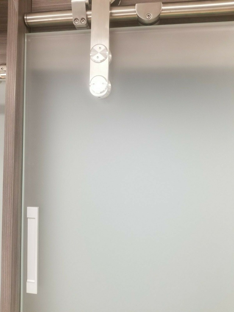 2 Finger Pull Flush Self-Stick on Handle Bypass Sliding pocket Doors Adhesive