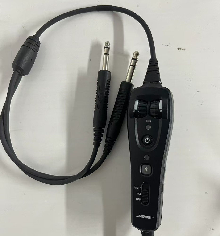 B-o-s-e A20 Aviation fixed GA plane 2-pin headphone cable with Bluetooth