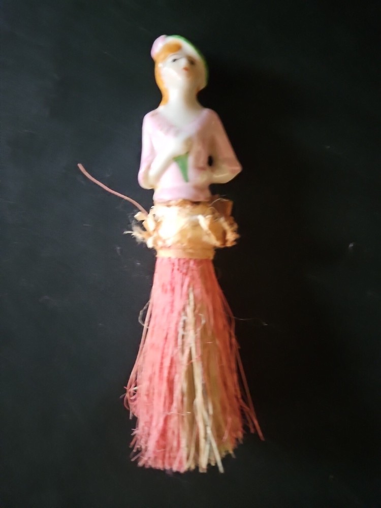 Vintage China Half Doll Brush