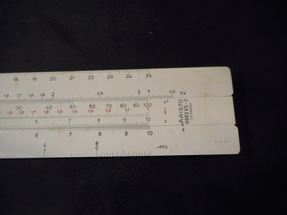 Artisto Scholar VS -2 slide ruler 0903 vs - 2