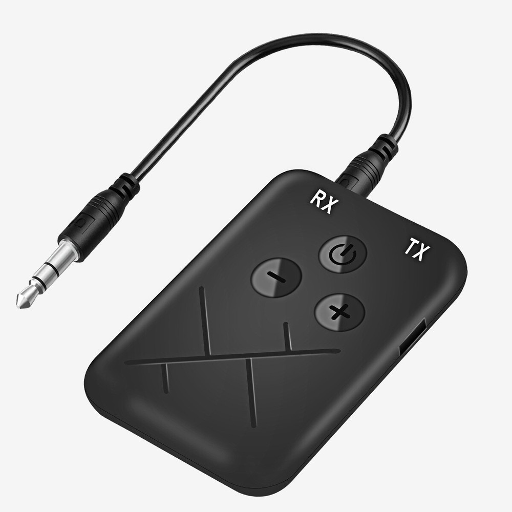 Bluetooth Receiver Transmitter 2-in-1 Wireless Audio 3.5mm Jack RCA Adapter☑@