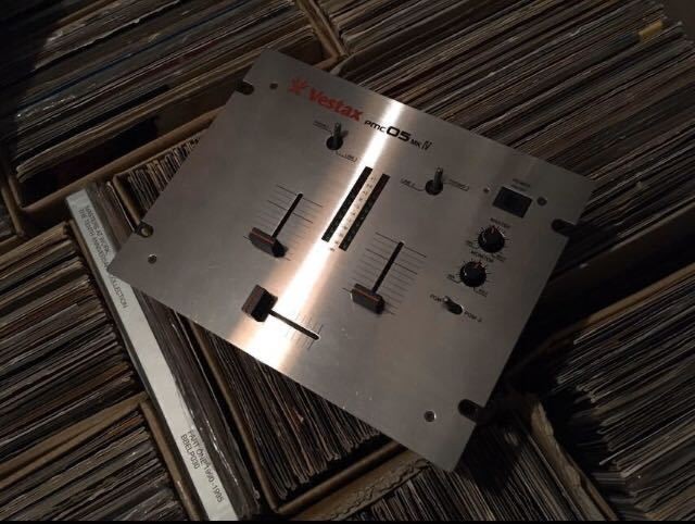 Vestax PMC05 MKIV Vintage DJ Mixer Tested Working Classic Gray Panel
