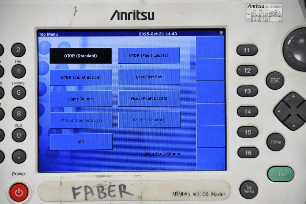 Anritsu MT9083A1 SM OTDR