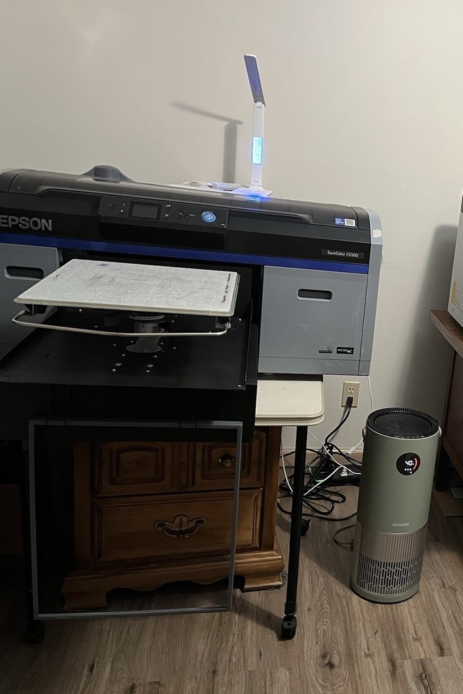 Epson SureColor F2100 DTG Printer – Working Condition – Needs Maintenance