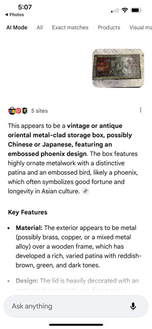 Antique Chinese or Tibetan chest