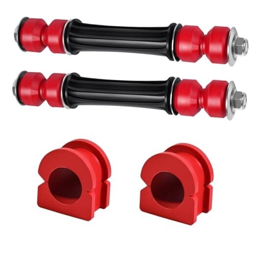 Front Sway Bar End Stabilizer Links with Bushings Compatible with
