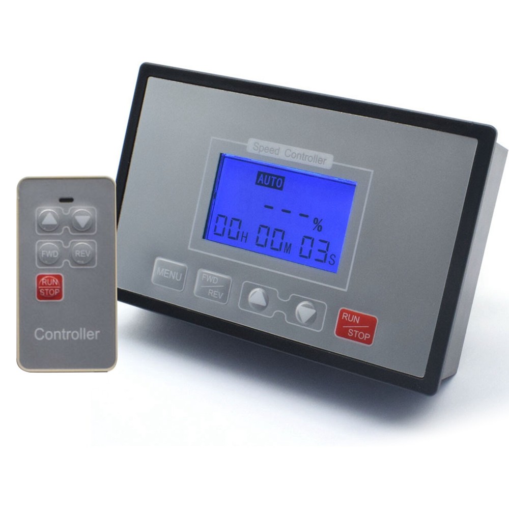 Speed Controller 60A PWM DC Motor Timing Reversible Remote Control LCD-Displayy