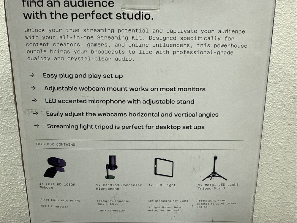 North Complete Creator Streaming Bundle Creator Kit Creator Lighting Plug & Play