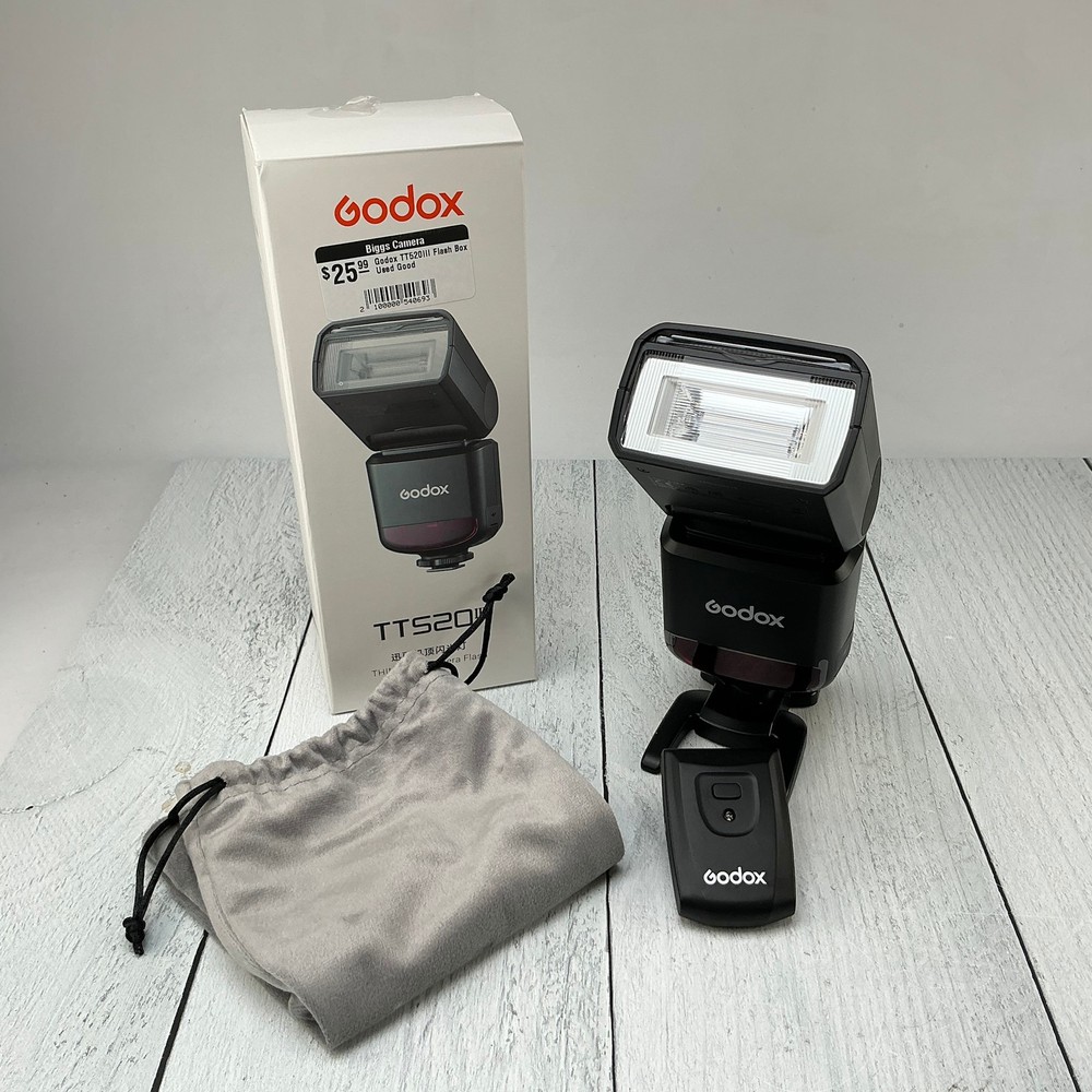 Godox TT520III Flash Box Used Good