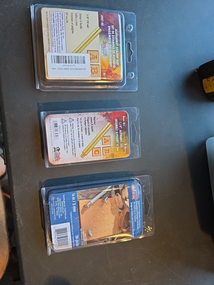 leather stamp sets lot