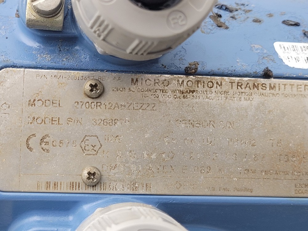 Micro Motion 2700R12ABZEZZZ Transmitter Mfg 2014 Unit B